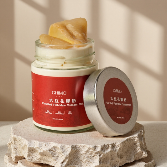 鲜炖六红花胶奶 | Six Red Fish Maw Collagen Milk