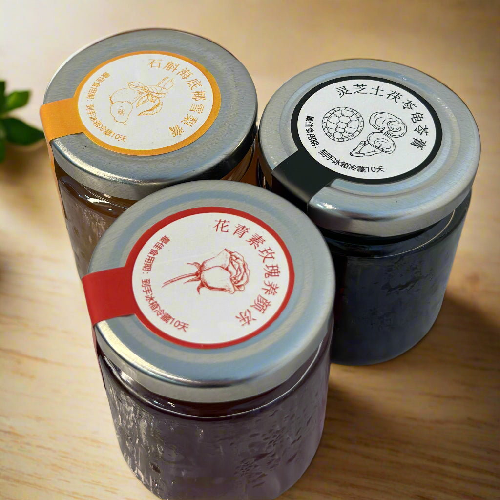鲜炖石榴海底椰雪梨膏|Pomegranate sea coconut Snow pear Jelly