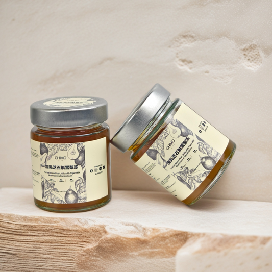 虎乳菌石斛雪梨冻｜Tiger Milk , Dendrobium and Snow Pear Jelly