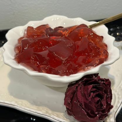 墨红玫瑰养颜冻｜Crimson Glory Rose Beauty Jelly