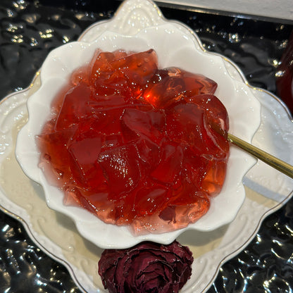 墨红玫瑰养颜冻｜Crimson Glory Rose Beauty Jelly