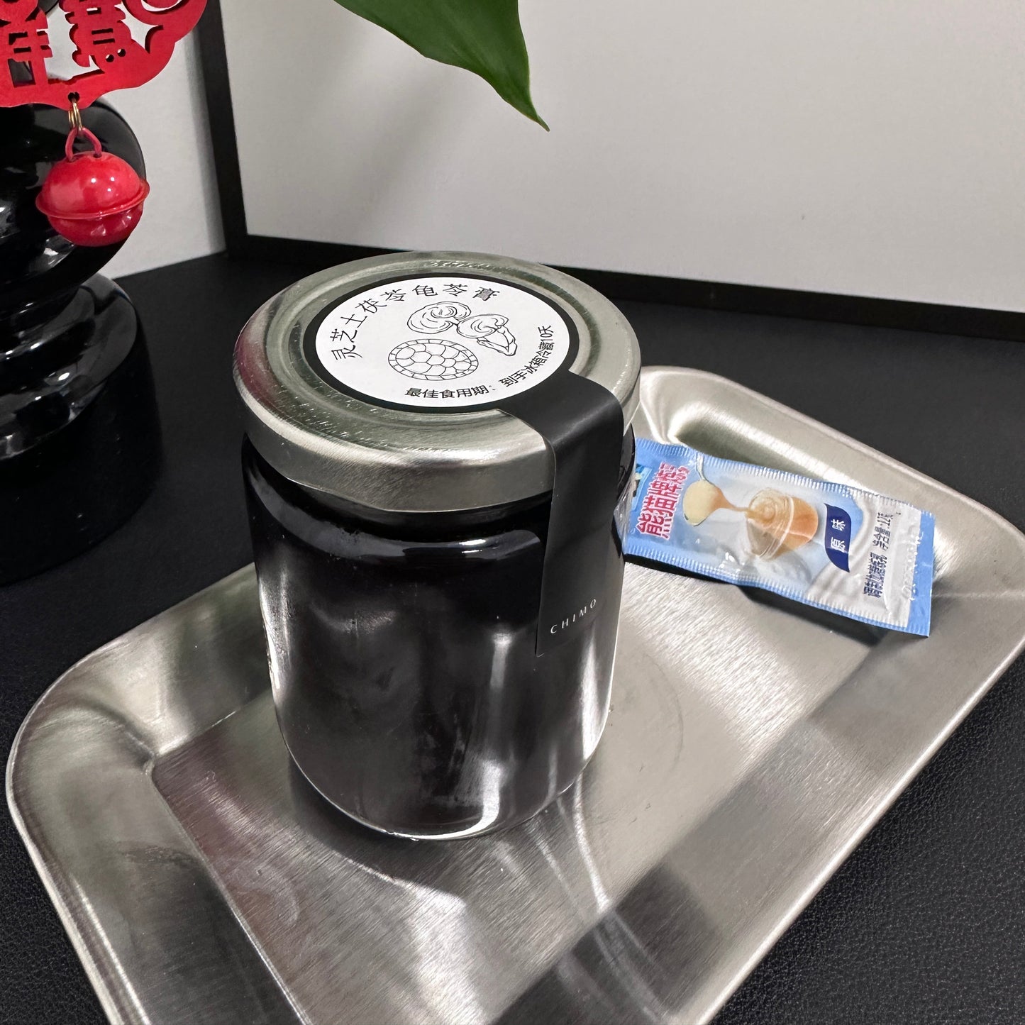 古法灵芝土茯苓龟苓膏｜Ganoderma Lucidum, Poria Cocos Tortoise jelly